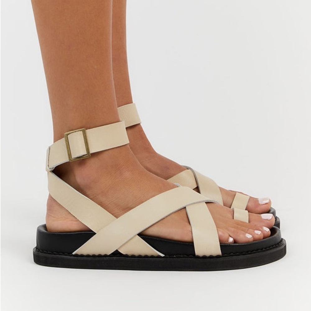 Elegant Cream Sandals